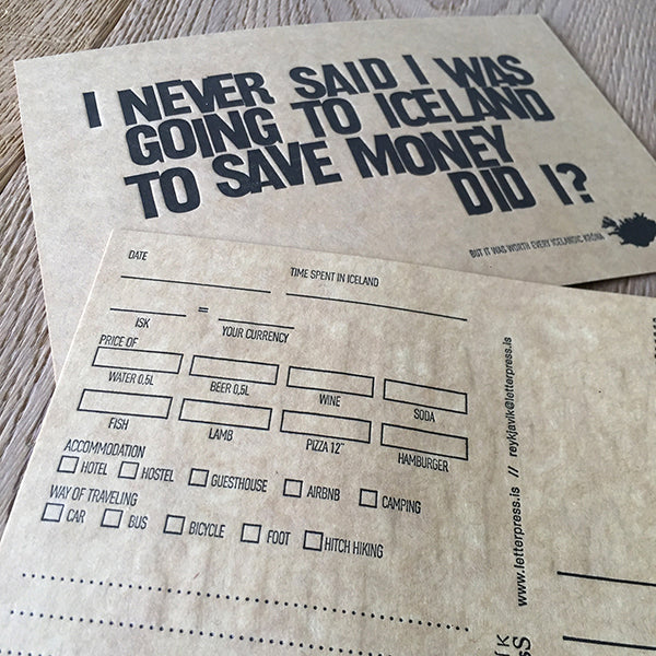 postkort_I never said...Money